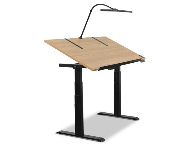 Electric Height Adjustable Drafting Table